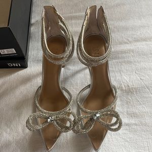 I. N. C. Rhinestone pumps